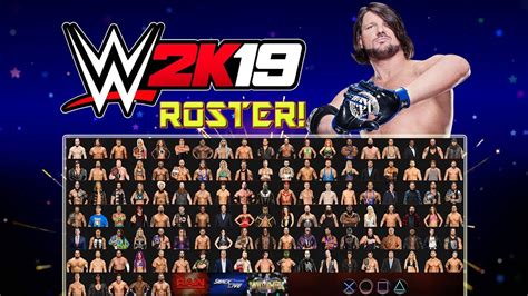 WWE 2K19 Roster List Updated Completely - GamePretty