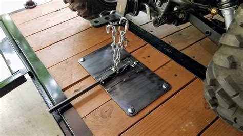 Prototyping a New ATV / UTV Tie Down System for Trailers - Texas Metal Works