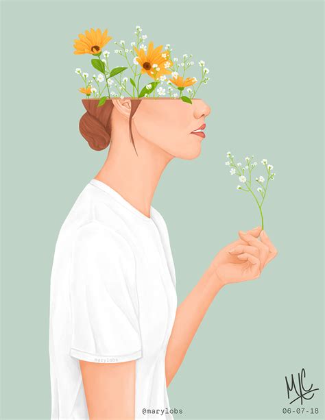 Flower Head on Behance