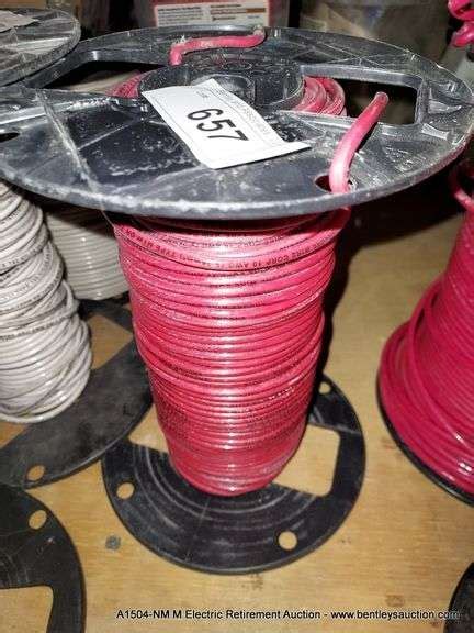 SPOOL: 14 GAUGE WIRE-RED - Bentley & Associates, LLC