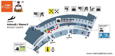 Vienna Airport Terminal Map