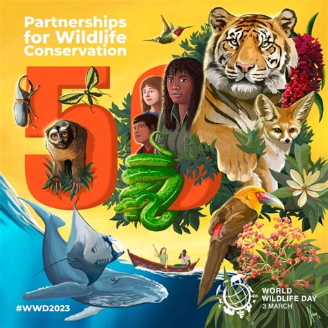 World Wildlife Day 2023 (and 50th Anniversary of first signing of CITES)