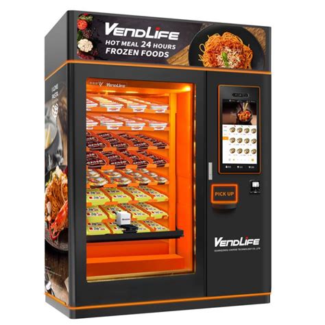 Frozen Food Vending Machine with microwave - Vendlife