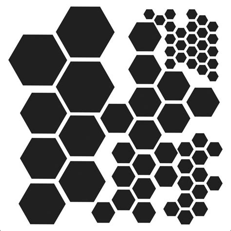 Crafter's Workshop Template Hexagons 6" x 6" | JOANN | Geometric ...