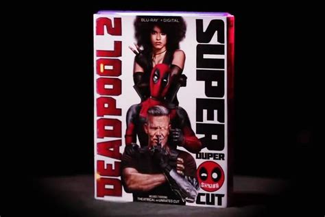 Deadpool 2 Super Duper Cut Blu-ray and Digital Details