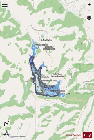 Parker Canyon Lake Fishing Map | Nautical Charts App