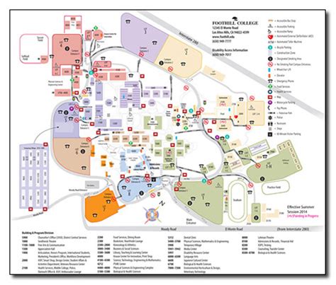 Foothill High School Campus Map