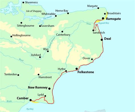 Kent Coast Path in 4-8 Days — Contours Walking Holidays