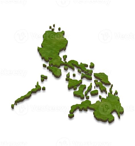 3D map illustration of Philippines | Illustrated map, Philippine map, Illustration