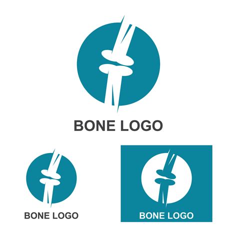 Bone logo icon vector design template illustration 5057573 Vector Art at Vecteezy