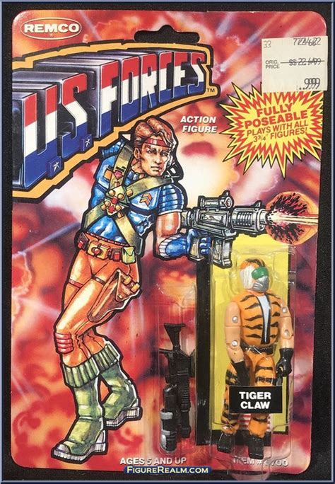 Tiger Claw - U.S. Forces - Basic Series - Remco Action Figure