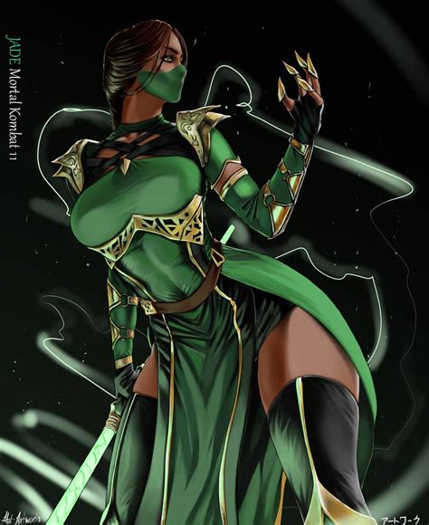 Jade by Atit-Artworks on DeviantArt Arte Kombat Mortal, Jade Mortal ...