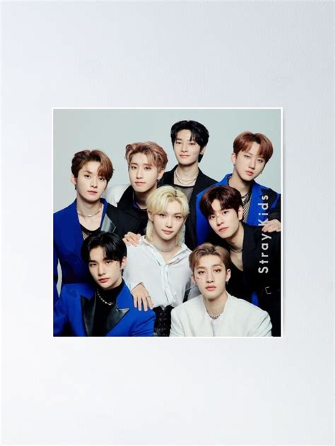 "Stray Kids SKZ ot8 poster Kpop boy Group Members " Poster for Sale by ...