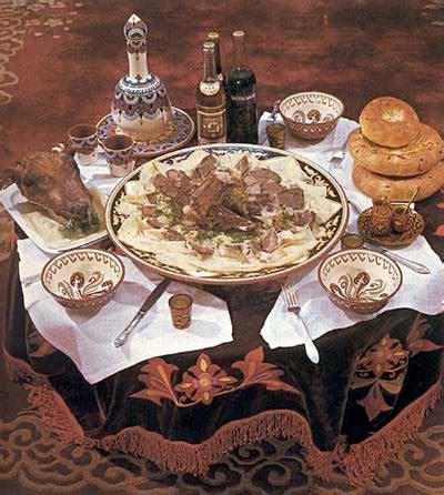 Kazakhstan food and national meals