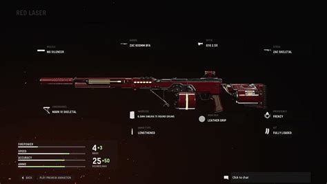 Red Laser | COD Warzone and Vanguard Weapon Blueprint | Call of Duty