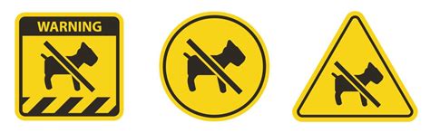 No Dogs Sign Vector Art, Icons, and Graphics for Free Download