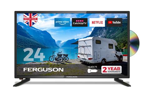 Ferguson 24 inch 12 volt Smart HD Ready LED TV with DVD...