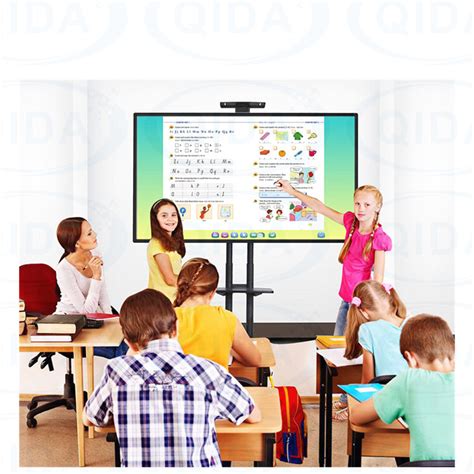 55/65 Inch Virtual Interactive Touch Screen Smart Whiteboard for E-Learning - Smart Board and ...