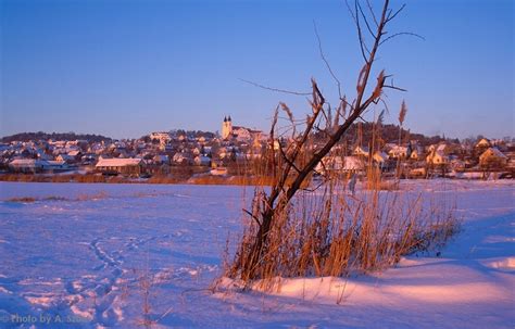 Balaton in winter: Tihany, Hungary