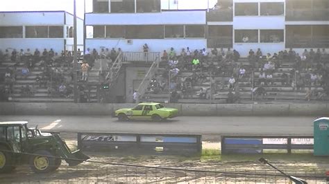 North Central Speedway 7/7/12 Pure Stock Races - YouTube