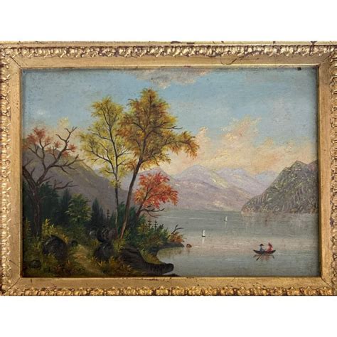 Jasper Francis Cropsey, 1823-1900, Hudson River School Oil Painting | Chairish