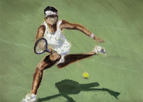 tennis art - Google Search | Tennis art, Art, Original pastel