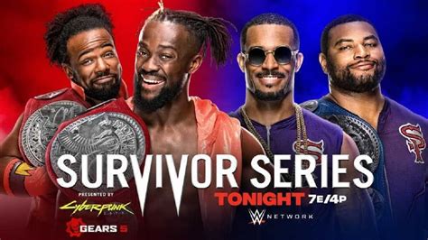 WWE Survivor Series Results - The New Day vs. The Street Profits