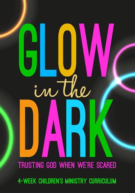 1000+ images about Glow In The Dark Children's Ministry Curriculum ...