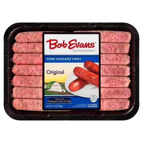 Bob Evans Original Pork Breakfast Sausage Links, 14 count, 12 oz – Walmart Inventory Checker ...