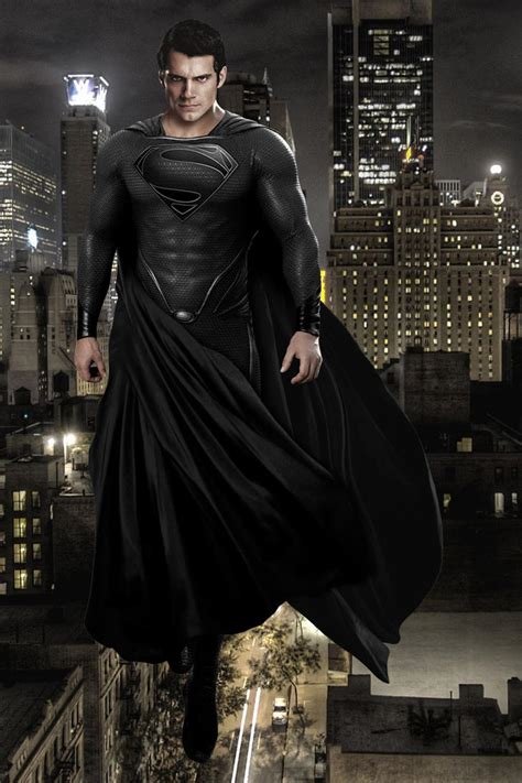 Black Suit Superman by iRobathon on DeviantArt