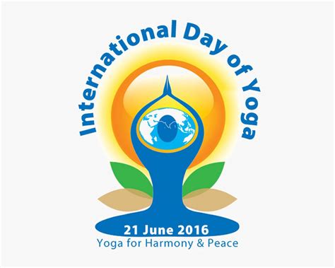 Yoga Logo Png - International Yoga Day 2018 Theme, Transparent Png ...