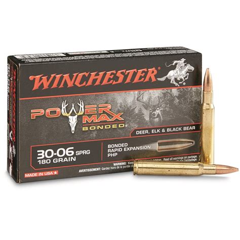 Winchester Super-X Rifle, .30-06 Win., PMB, 180 Grain, 20 Rounds ...