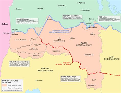 Guest Feature: Map of Control in Ethiopia's Tigray Conflict (November ...