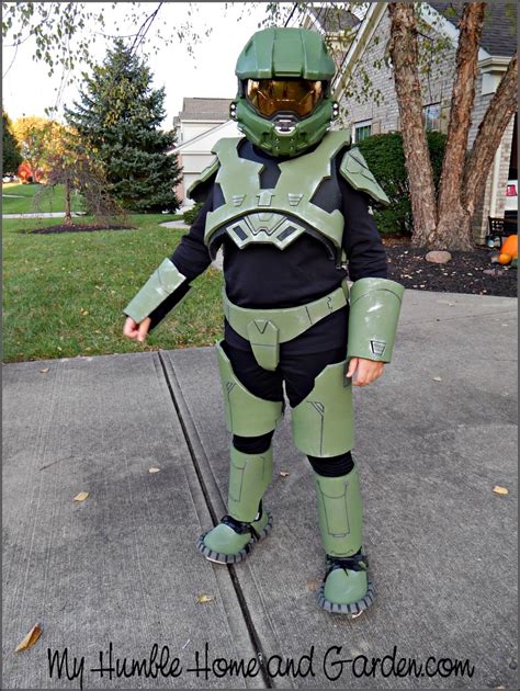 How To Make A Halo Master Chief Costume - Part 3 - My Humble Home and Garden