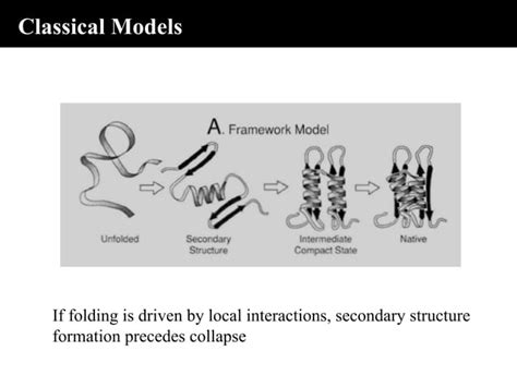 The mechanism of protein folding