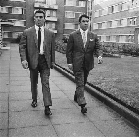 Famous image of the Kray Twins leaving Cedra Court apartments. | The ...