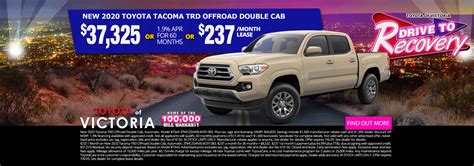 New Toyota Specials near Corpus Christi | Toyota of Victoria