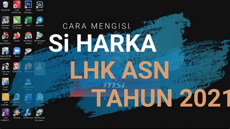 Cara Mengisi LHKASN SiHARKA Tahun 2021 - YouTube