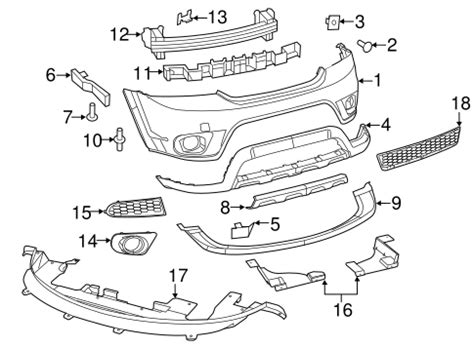 Bumper & Components - Front for 2014 Dodge Journey | Mopar Parts Canada