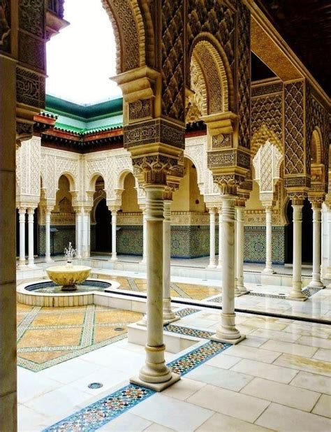 Moroccan architecture💛🇲🇦💛 Moroccan Riad, Morrocan Style, Moroccan Interiors, Moroccan Design ...