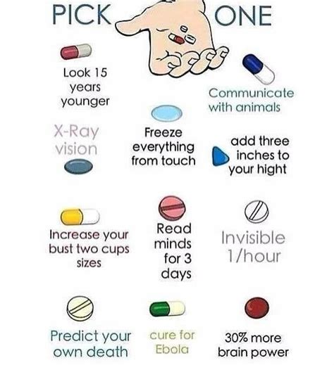 Pick One | Choose One Pill | Know Your Meme