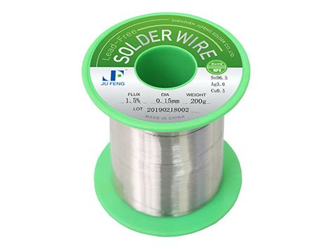 Sn96.5Ag3.0Cu0.5 Solder Wire And Solder Bar | Jufeng