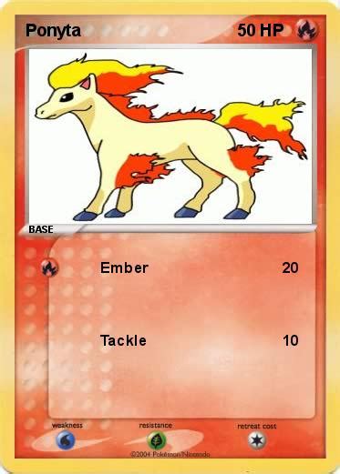 Ponyta Card