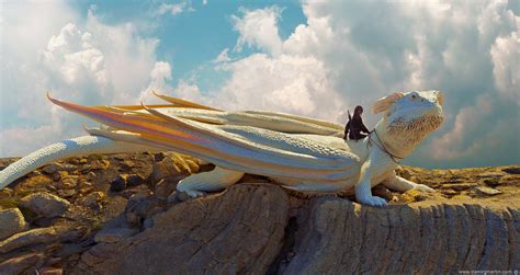 Albino Dragon, by Damir G. Martin : EpicMounts