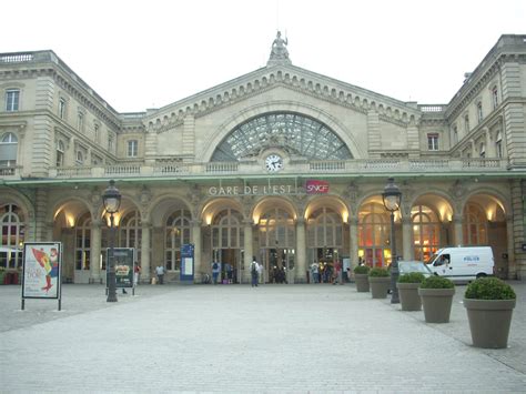 Paris Gare de l'Est (Paris - 75) - Photo de Île-de-France - Gare aux ...