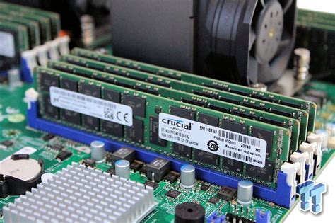 Crucial DDR4-2133 DRx4 RDIMM Memory Review - Testing up to 256GB