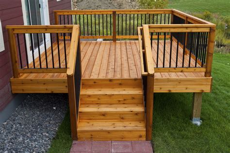 Pin by Robin Andrews on Cottage deck | Wooden deck designs, Deck ...