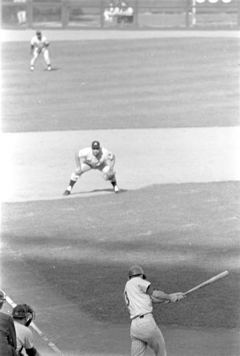 Bud Harrelson at the 1969 NLCS - Mets History