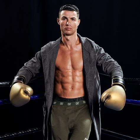 Soccer Legend Cristiano Ronaldo Steps Inside the Boxing Ring, Promotes ...