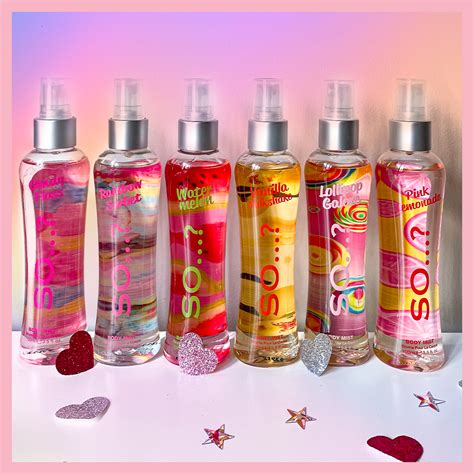 Vanilla Body Mist & Body Spray – So...? Fragrance